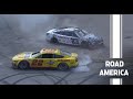In-car camera: Ride with Bubba Wallace as Joey Logano makes contact at Road America | NASCAR