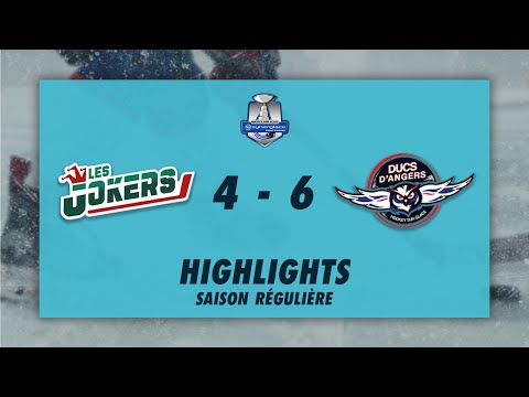 Jokers de Cergy-Pontoise 4-6 Ducs d'Angers - Highlights - Synerglace Ligue Magnus 2022/23