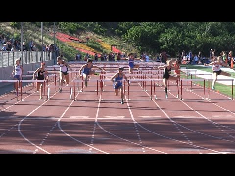 2016 TF - OC Championships - FrSoph Girls 100 Hurdles (6 Heats)