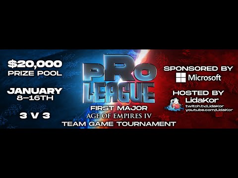 Cantonese / 廣東話 AOE4 - Pro League 3v3 Semifinals , Host by LidaKor