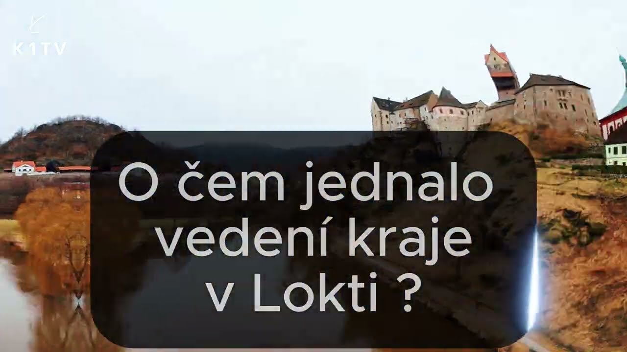 O čem jednalo vedení kraje v Lokti ? 🧐🤔🤝
