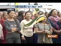 West Bengal: GJM activists demonstrated bare-chested and broke tube light in Darjeeling
