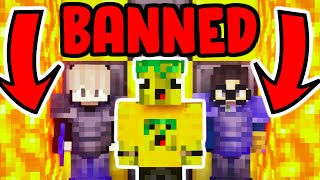 I got BANNED on the MOST VIOLENT minecraft SMP