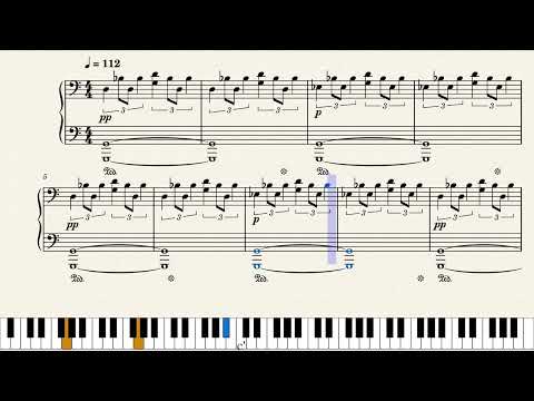 Philip Glass - The Poet Acts (piano)