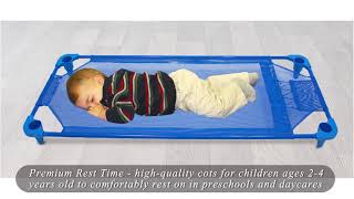 Offex Stackable Daycare Sleeping Cot (6-Pack)
