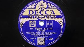 Music video thumbnail preview for Ambrose and His Orchestra – Yip! Neddy by Ambrose and His Orchestra