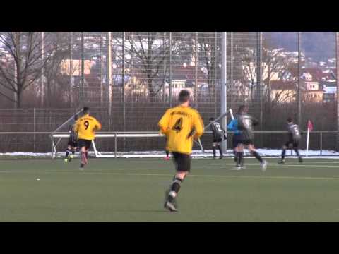 Fußball B Jugend SV Weingarten gegen FC Wangen 3zu0 am 26 2 2016