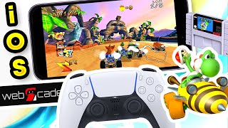 Play WebArcade NES, N64, PS1, ATARI, SEGA on iPhone / iOS (NO DOWNLOAD!) Retro Emulator - FREE!