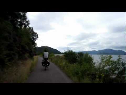 48 mile cycle route from Fort William to Oban, Scotland