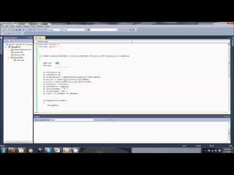 OpenGL,Win32,C++ Tutorial 1- Creating The Window