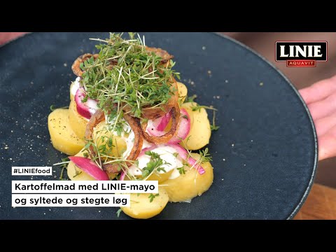 #LINIEfood | Kartoffelmad med LINIE-mayo og syltede og stegte løg