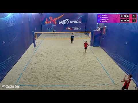 04:40 A. Bakotin / I. Matsenko - O. Sharpatyi / R. Melnyk 24.06.2022 | Winners Beach Volleyball