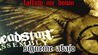 deadstar assembly and ashes we fall lirycs sub español