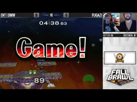 Fall Brawl 2016: ENT | DMW (Marth) vs. Fugazi (Peach)  - Melee Singles