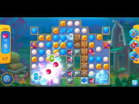 Fishdom. 8395 level no boosters and diamonds. 13 moves