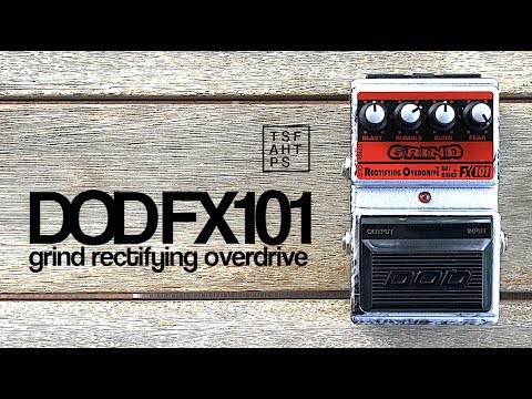 DOD Grind FX101 Rectifying Overdrive Distortion Pedal 1990s Bild 10