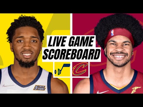 Utah Jazz at Cleveland Cavaliers | NBA Live Scoreboard Play by Play | Jazz at Cavaliers