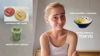 my first bites of Tokyo