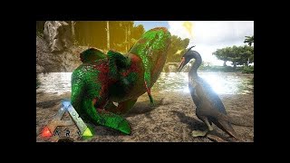 v258最新生物！羽を持つ暴君ユウティラヌスをテイム！【協力】【Ark Survival Evolved(Scorched Earth)】【part94】【最高画質】【公式PVE】