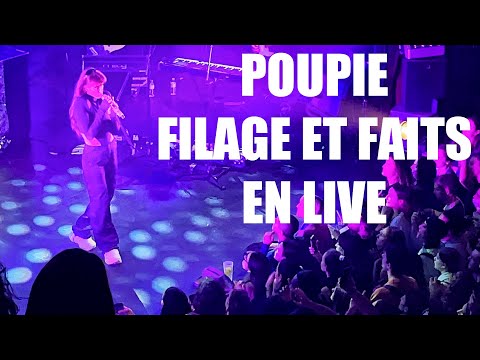 Poupie - “Filage et faits” en live à La Cigale 15/03/2022