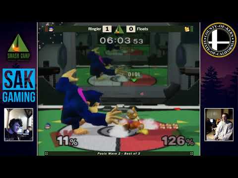 Smash Camp 2019 Pools - Ringler (Donkey Kong) vs Floats (Fox)