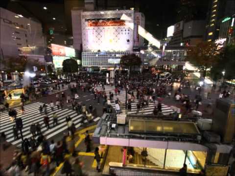 Shibuya Crossing Time Lapse