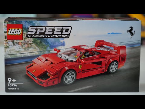 LEGO Speed Champions 76934 Ferrari F40 - LEGO Speed Build Review