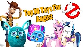 TTPM Top 10 Toys in August 2016