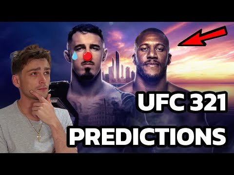 My UFC 321 Full Card Breakdown & Predictions