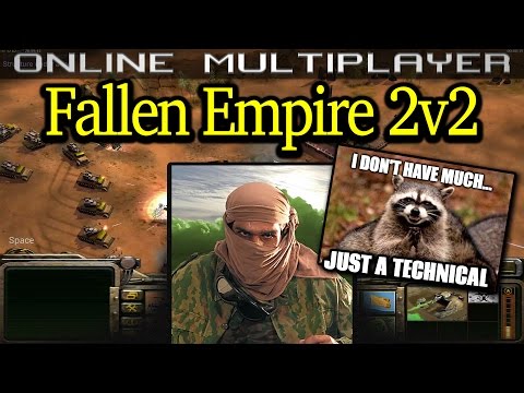 Fallen Empire 2v2 - Toxin General - No Rules | C&C Generals Zero Hour | No Commentary