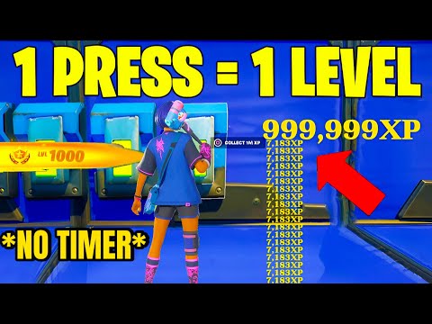 INSANE *EASY* Fortnite *AFK* XP MAP! (950k a Min!) Not Patched! 🤩😱