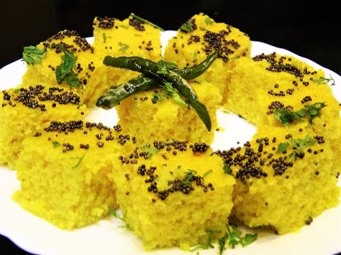 Microwave Dhokla Recipe - How to Make Soft and Spongy Dhokla-Khaman Dhokla-Besan Dhokla