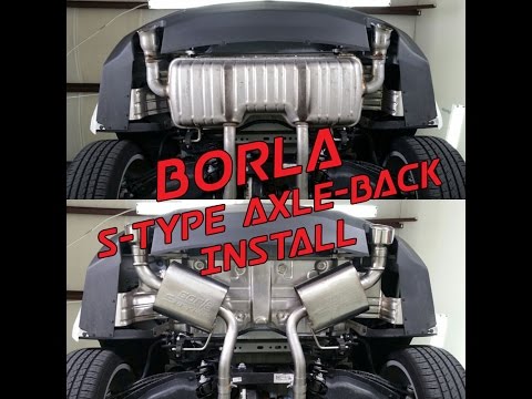 Borla S-Type Axle-back #11928 LIVE Install on Facebook