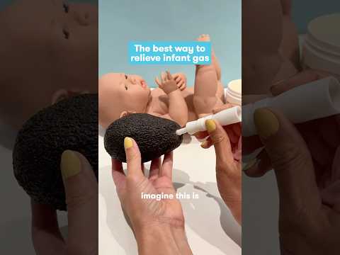The best way to relieve infant gas #parentingtips #newmom #babymusthaves