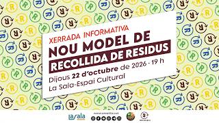 Xerrda informativa sobre el nou model de recollida de residus (22/12/2026)