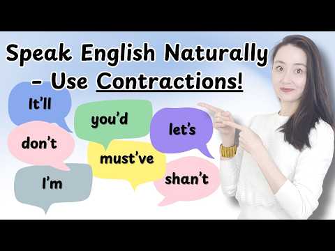 I’m, Don’t, Could’ve… Learn ALL Contractions in One Lesson!