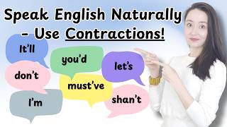I’m, Don’t, Could’ve… Learn ALL Contractions in One Lesson!