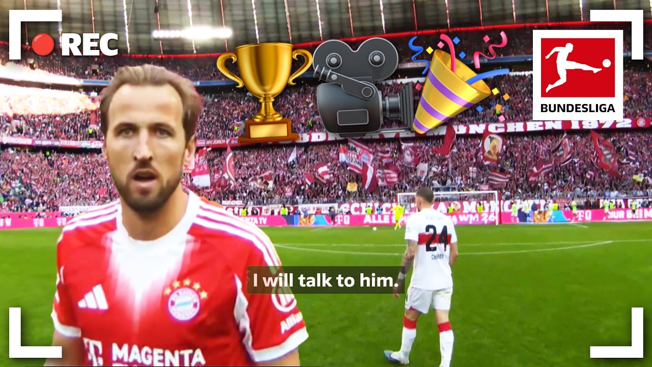 Ref's View on FC Bayern's Title Winning Match 👀🎥