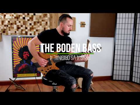 Boden Bass Prog 4 vs Original 4