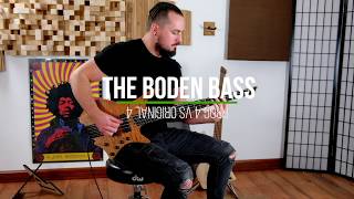 Video thumbnail for Boden Bass Prog 4 vs Original 4 by Strandberg Guitars