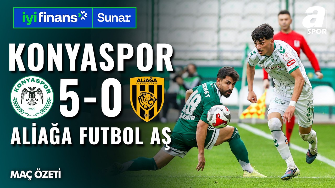 Konyaspor vs Aliağa FK Highlights