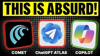 Atlas VS Comet VS Edge: AI Browser Showdown!