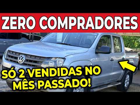 🚨 AS 7 PICAPES MAIS ODIADAS DO BRASIL QUE NINGUÉM CONSEGUE VENDER! 🚗