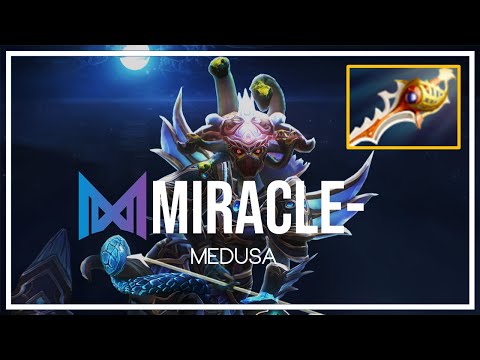 NIGMA.MIRACLE - FASTEST RAPIER EVER MEDUSA MID - DREAMLEAGUE SEASON 15 DOTA 2