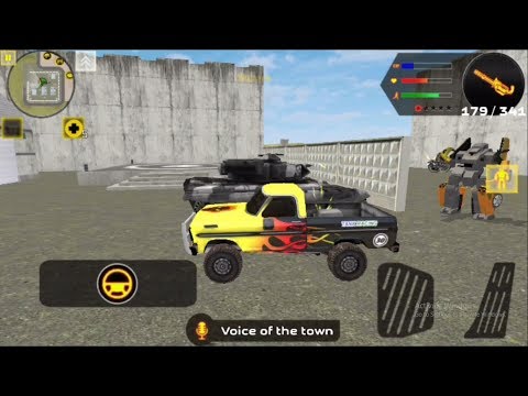 Robot Shark 2 #Pickup Robot Unlocked (by Naxeex Robots) Android Gameplay HD #3