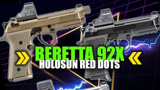 Beretta 92X Optics Ready - Best Holosun Red Dots