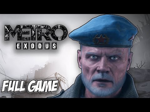 Metro Exodus Enhanced Edition Gameplay Walkthrough FULL GAME PC 4K 60FPS RTX - No commentary