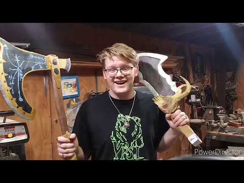 DOUBLE GOD OF WAR BUILD!    Leviathan Axe AND Blades of Chaos Build!
