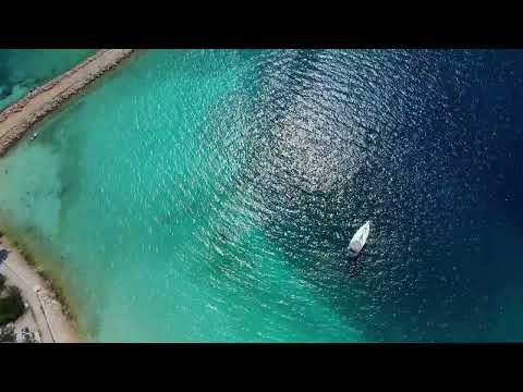 Island Murter, beach Podvrske, summer 2023