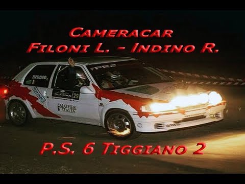 Cameracar Filoni L. - Indino R. Su Peugeot 106 A5 PR2 Sport  8 Rally dei 5 Comuni P.S. 6 Tiggiano 2